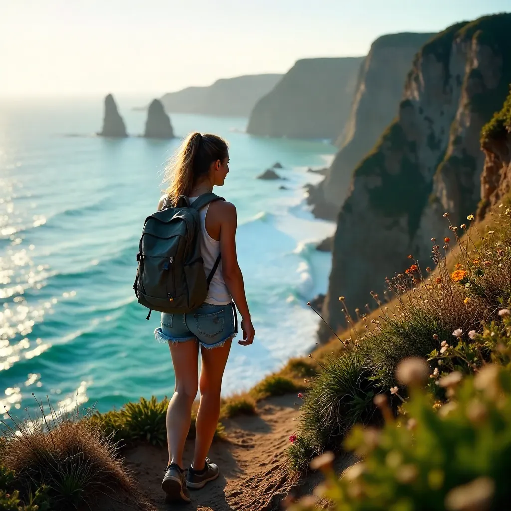 Cliffside Hike with Ocean View