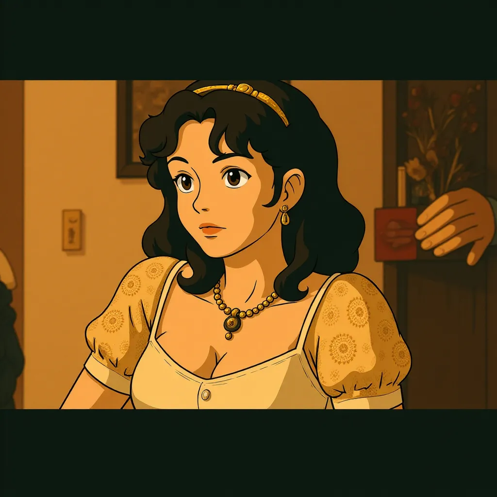 Vanessa Kirby in Napoleon (2023) - Anime style