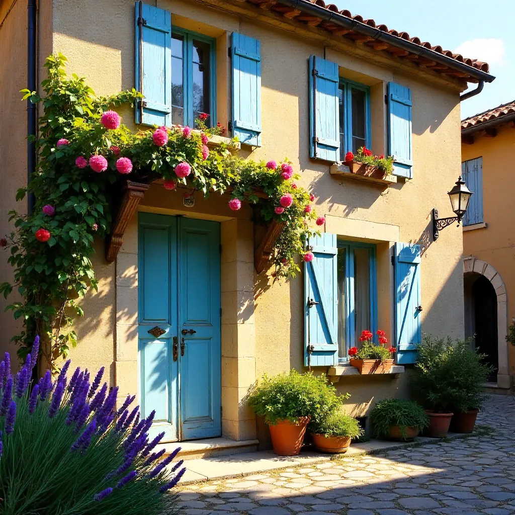Provencal Charm: Stone House in Lourmarin