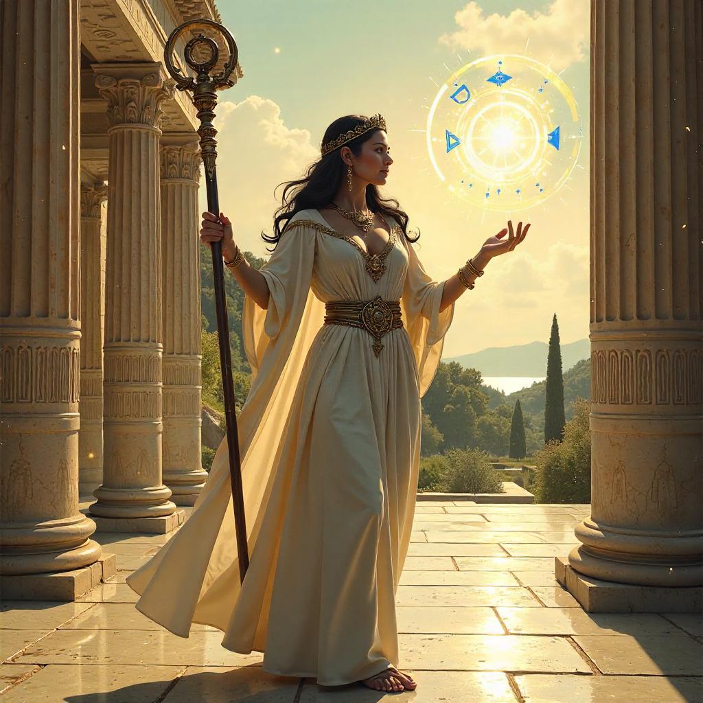 Mythic Sorceress of Greece: Concept Art