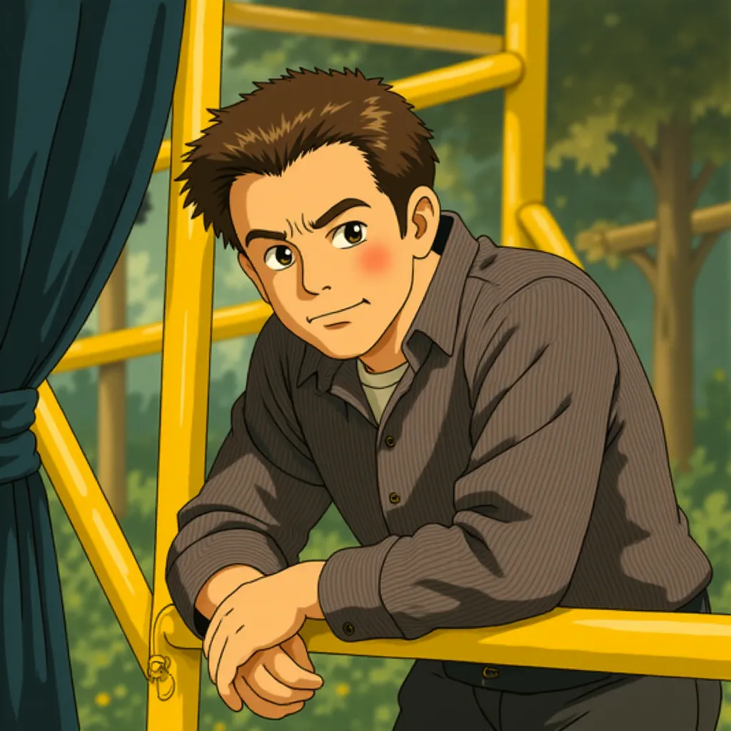 Arnold Schwarzenegger in Escape Plan (2013) - Anime style