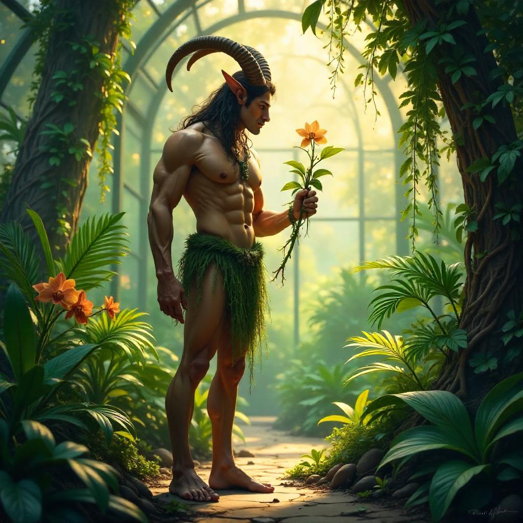 Satyr in the Glasshouse: Digital Green Fantasy