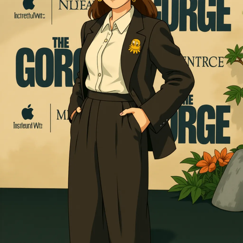 Madeleine McGraw at an event for The Gorge (2025) - Ghibli style