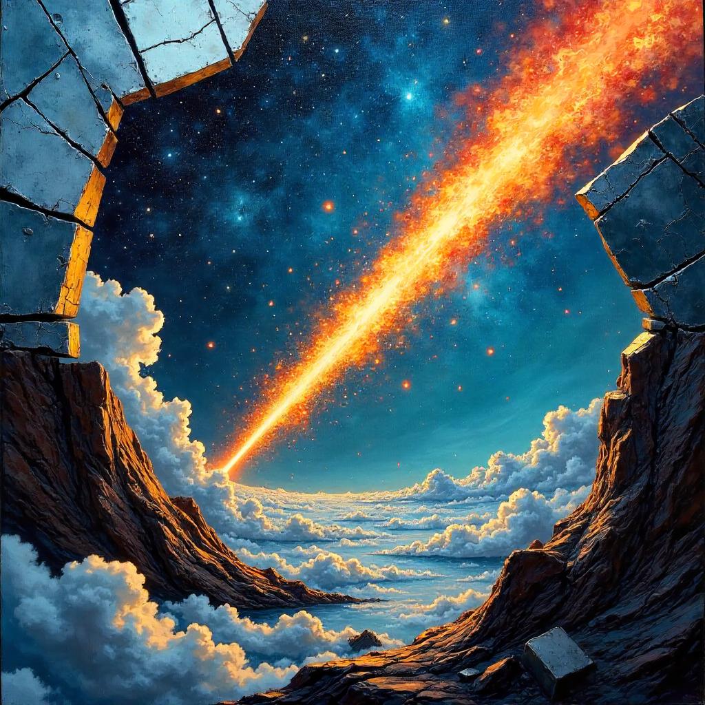 Meteor in a Mirror Dimension