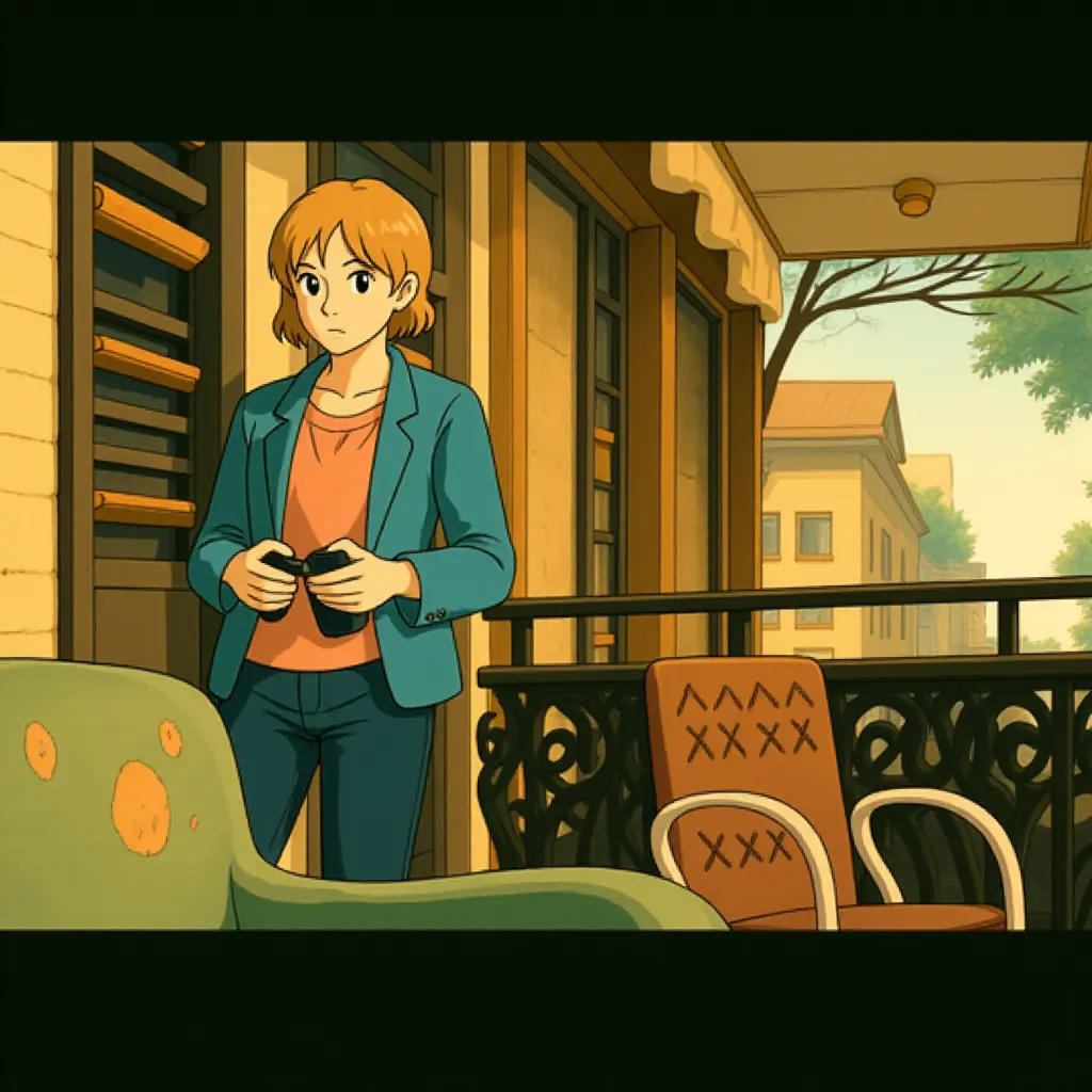 Amy Ryan in Escape Plan (2013) - Anime style