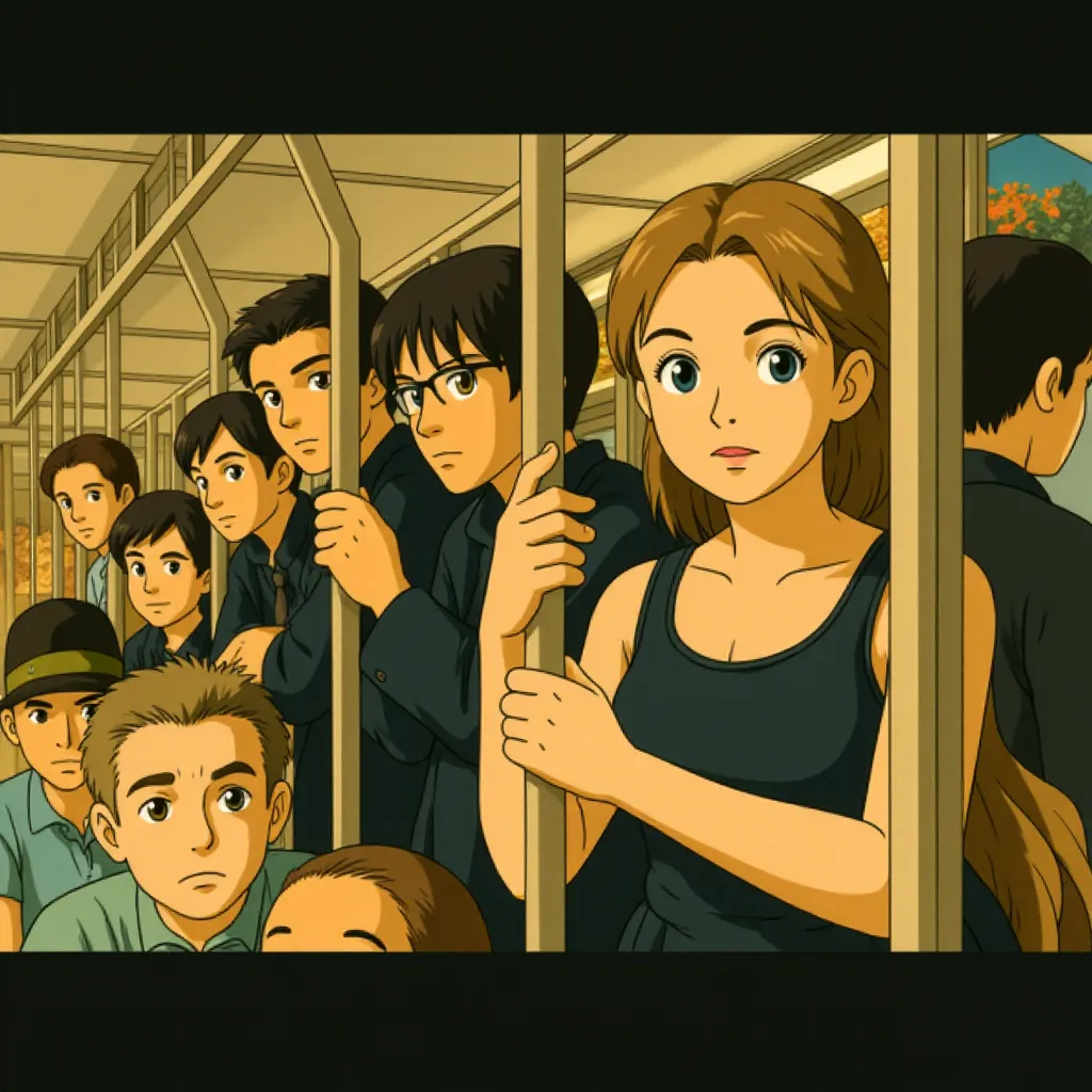 Jake Gyllenhaal and Mélanie Laurent in Enemy (2013) - Anime style