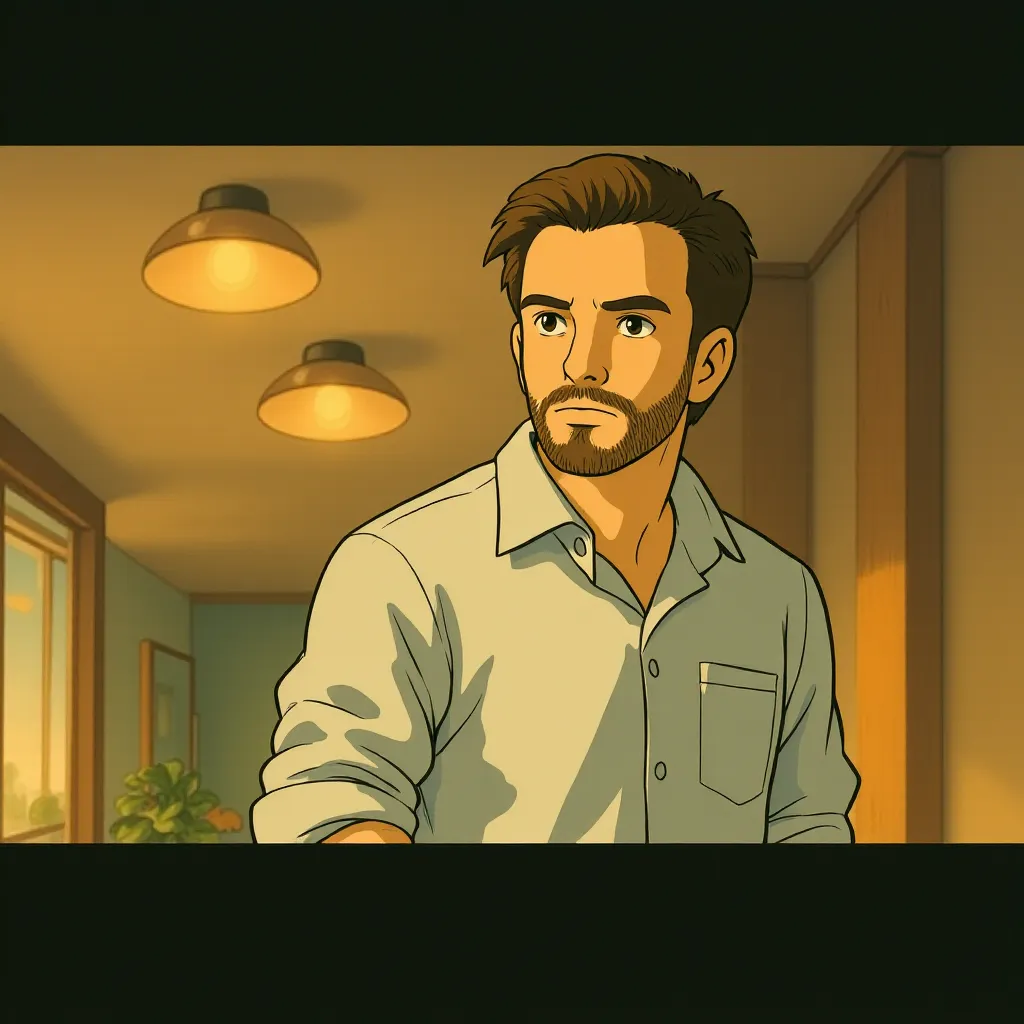 Paul Walker and Jimmy Dempster in Furious 7 (2015) - Anime style
