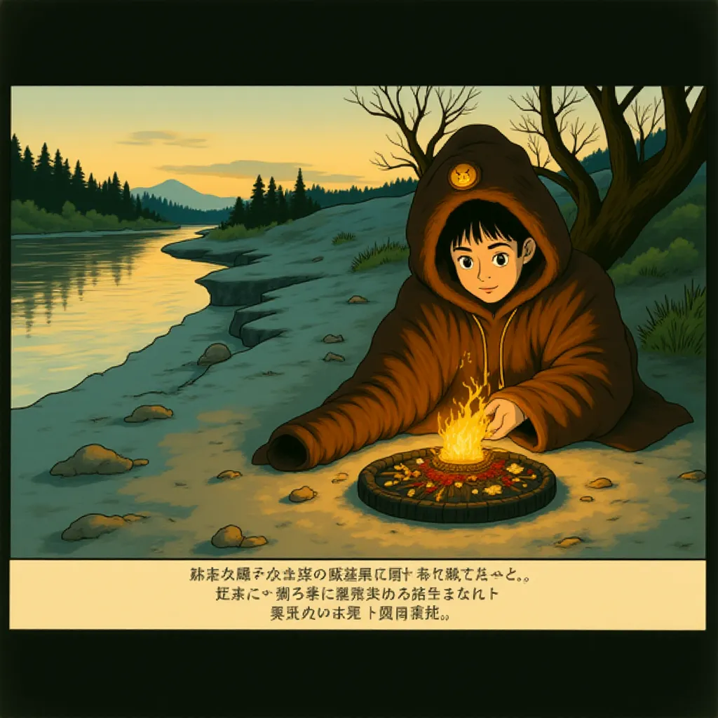 Leonardo DiCaprio in The Revenant (2015) - Anime style