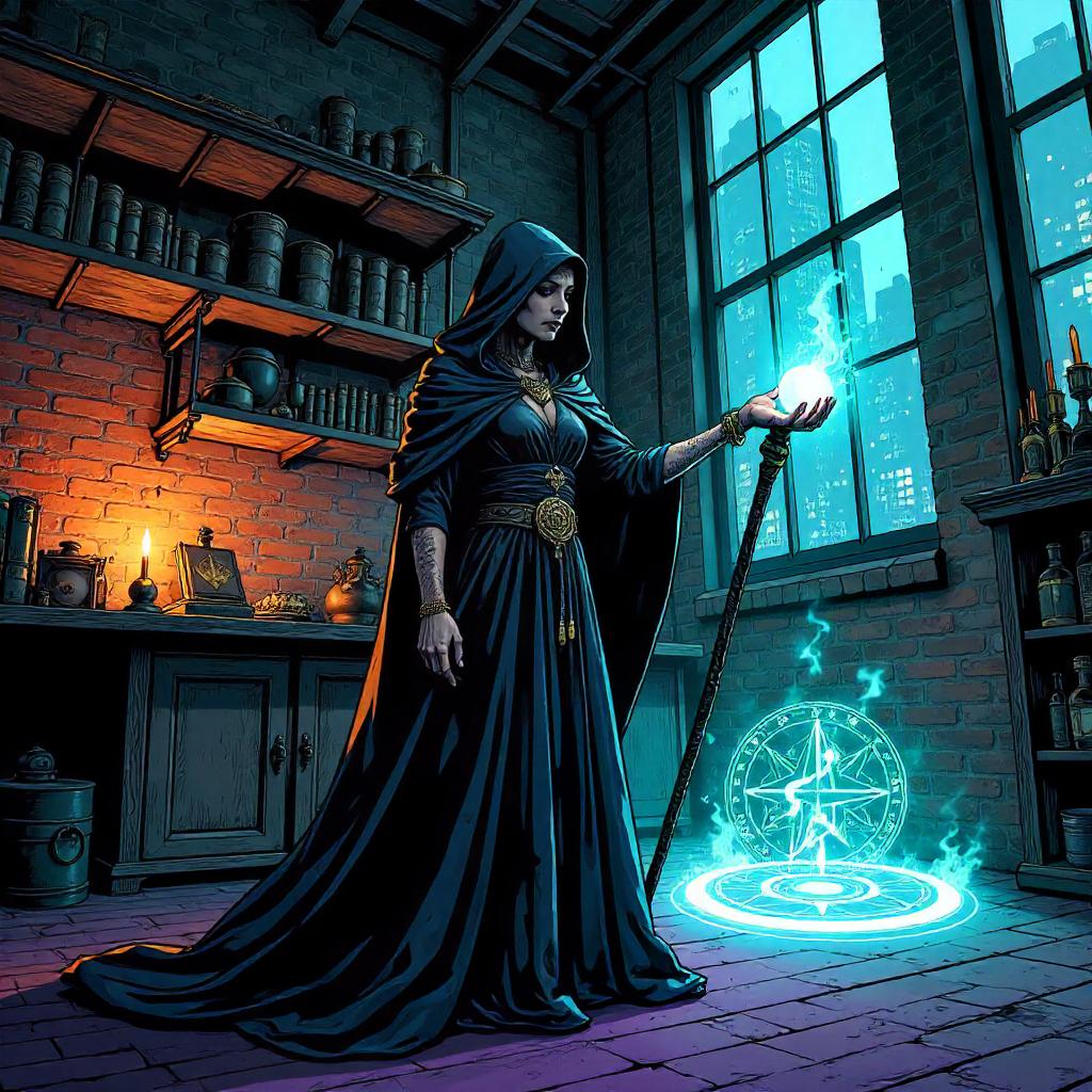 Sorceress of the Loft: Comic Book Magic