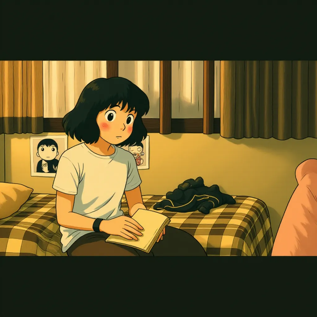 Paul Dano in Little Miss Sunshine (2006) - Anime style