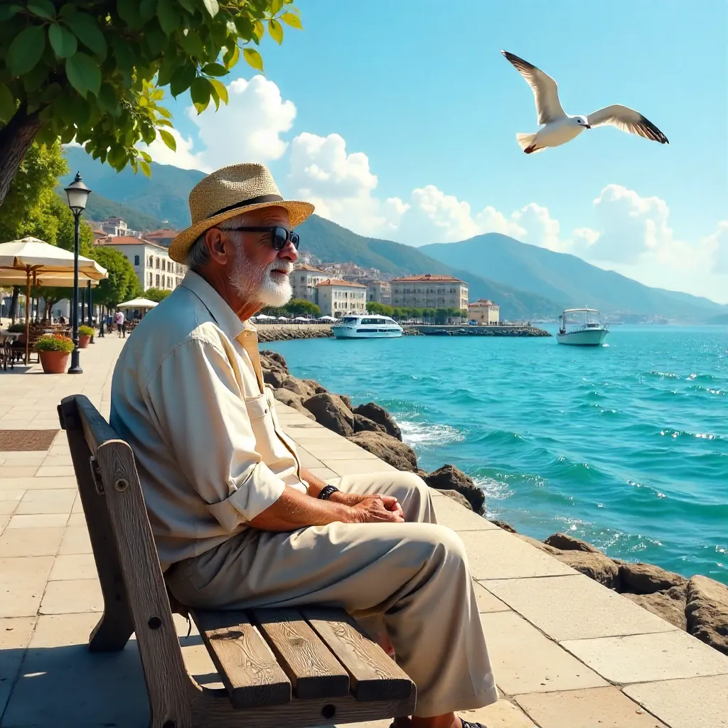 Peaceful Seaside Moment in Yalova