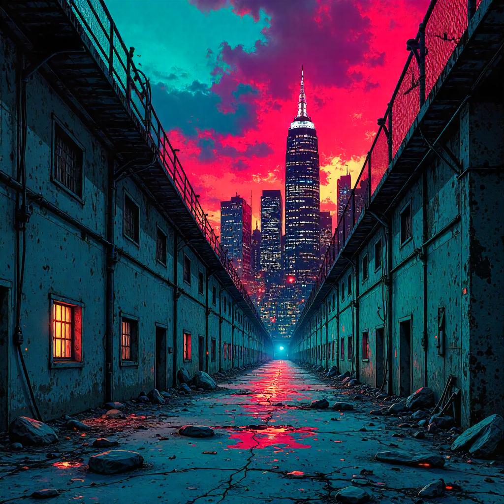 Prison City: A Comic-Book Metropolis Within Walls