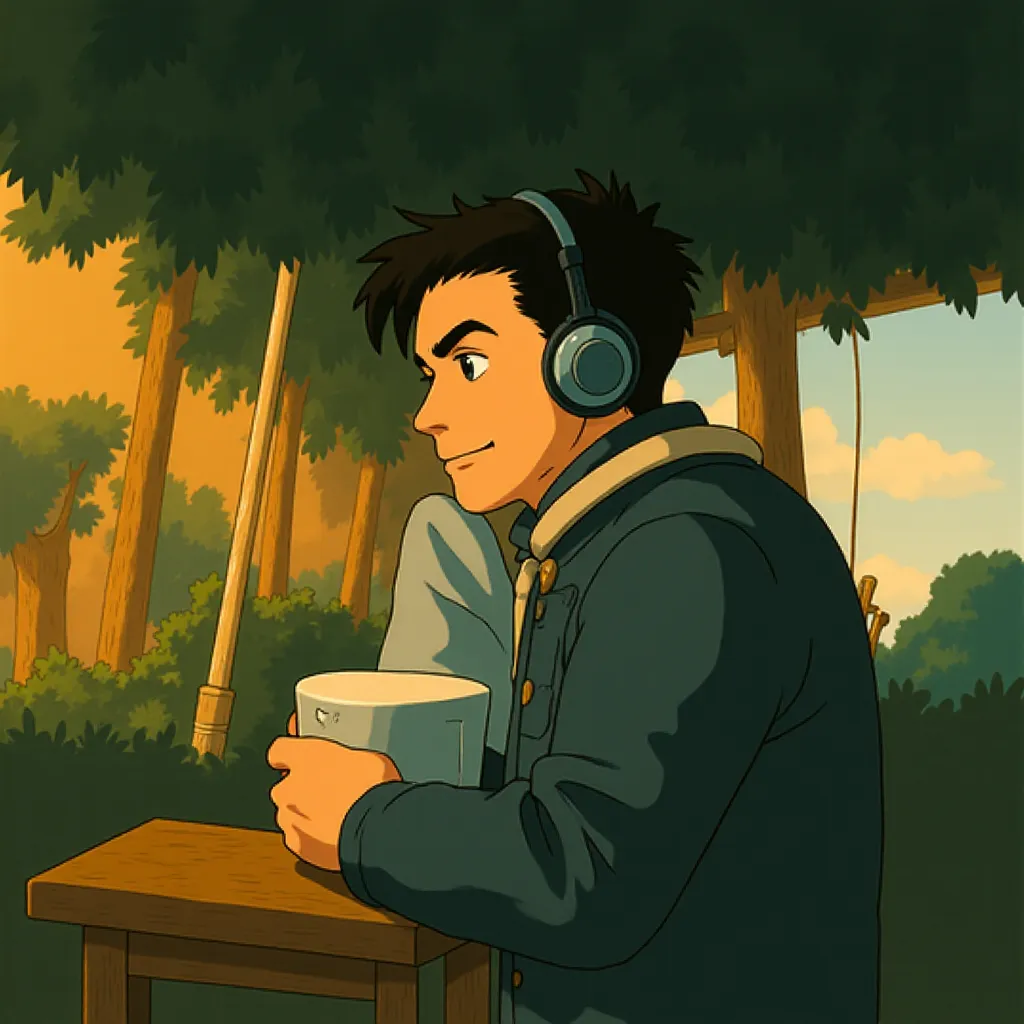 Ken Watanabe in The Creator (2023) - Anime style