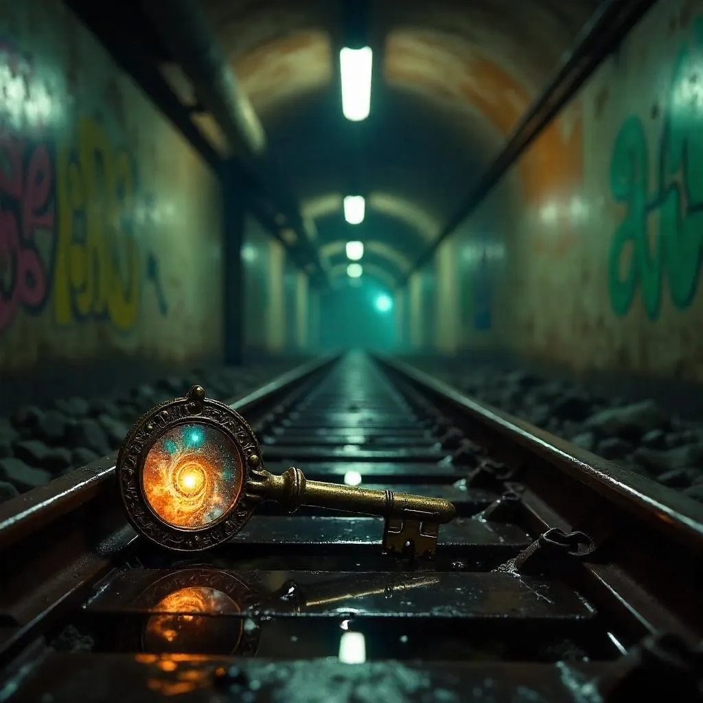 Dimensional Key in a Wet Underground Tunnel