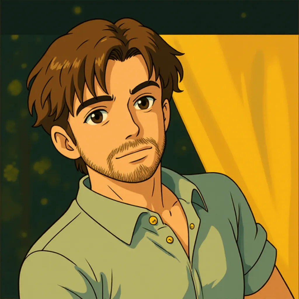 Ryan Gosling at an event for The Fall Guy (2024) - Ghibli style