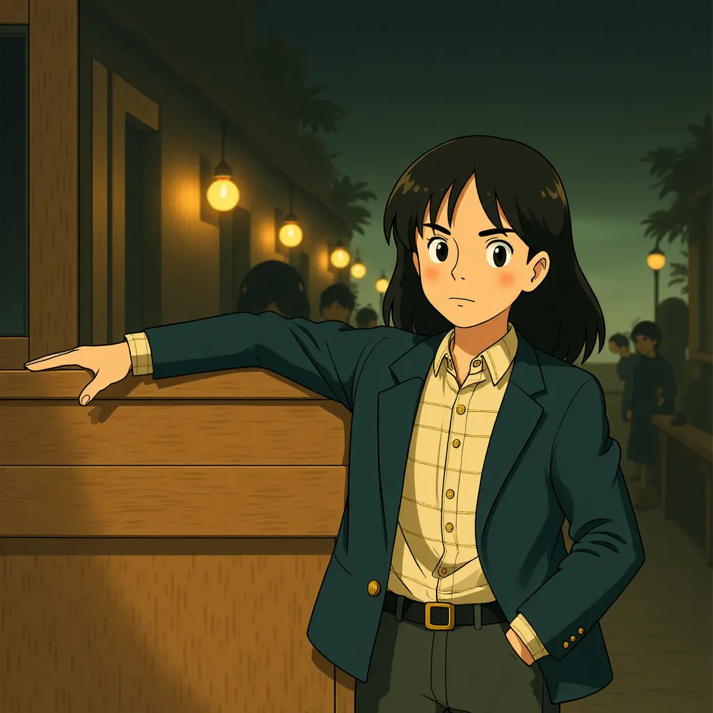Eiza González in Fountain of Youth (2025) - Ghibli style