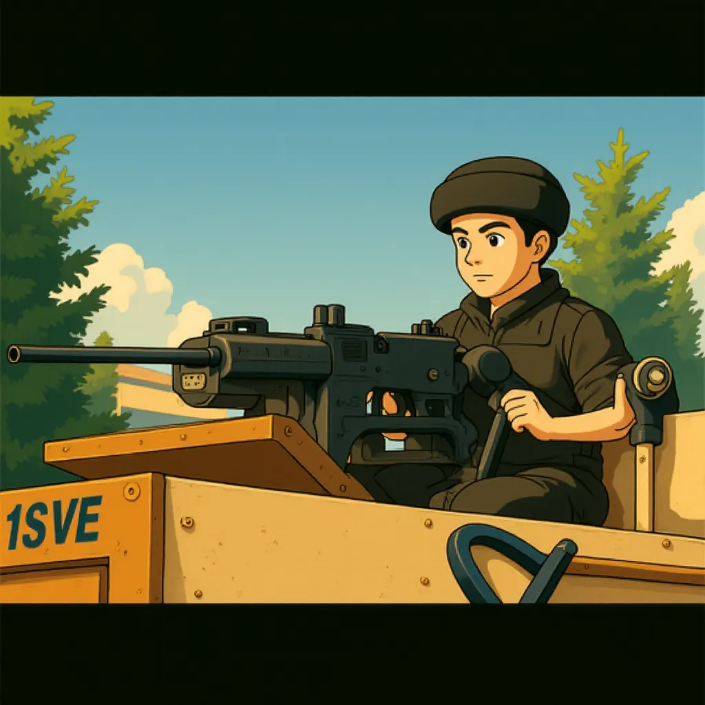 Jason Statham in The Expendables 2 (2012) - Anime style