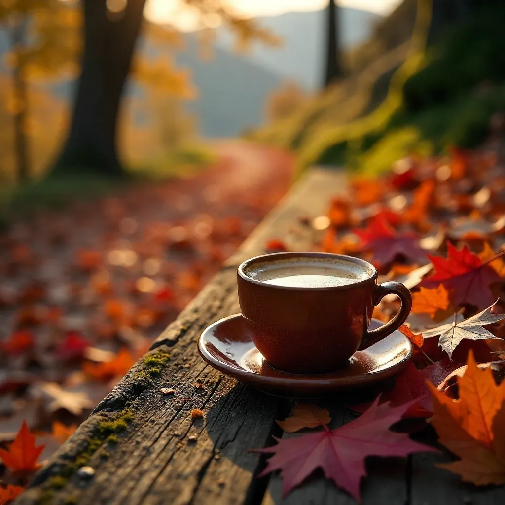 Autumn Coffee Nestled in Kocaeli