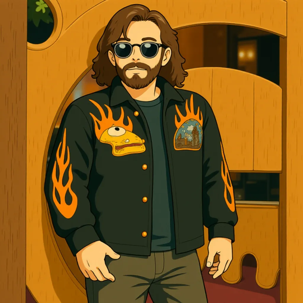 Angus Sampson at an event for Furiosa: A Mad Max Saga (2024) - Ghibli style