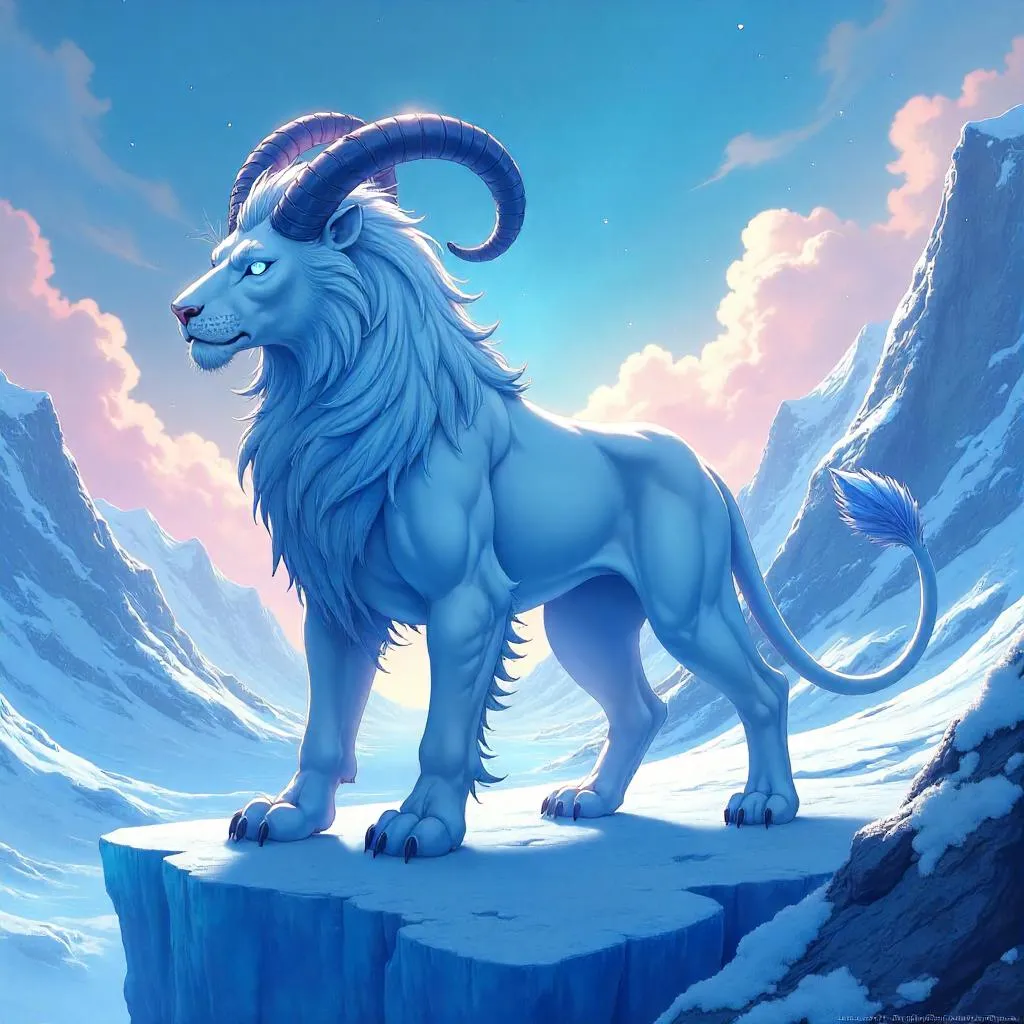 Icebound Chimera: Anime Glacier Guardian