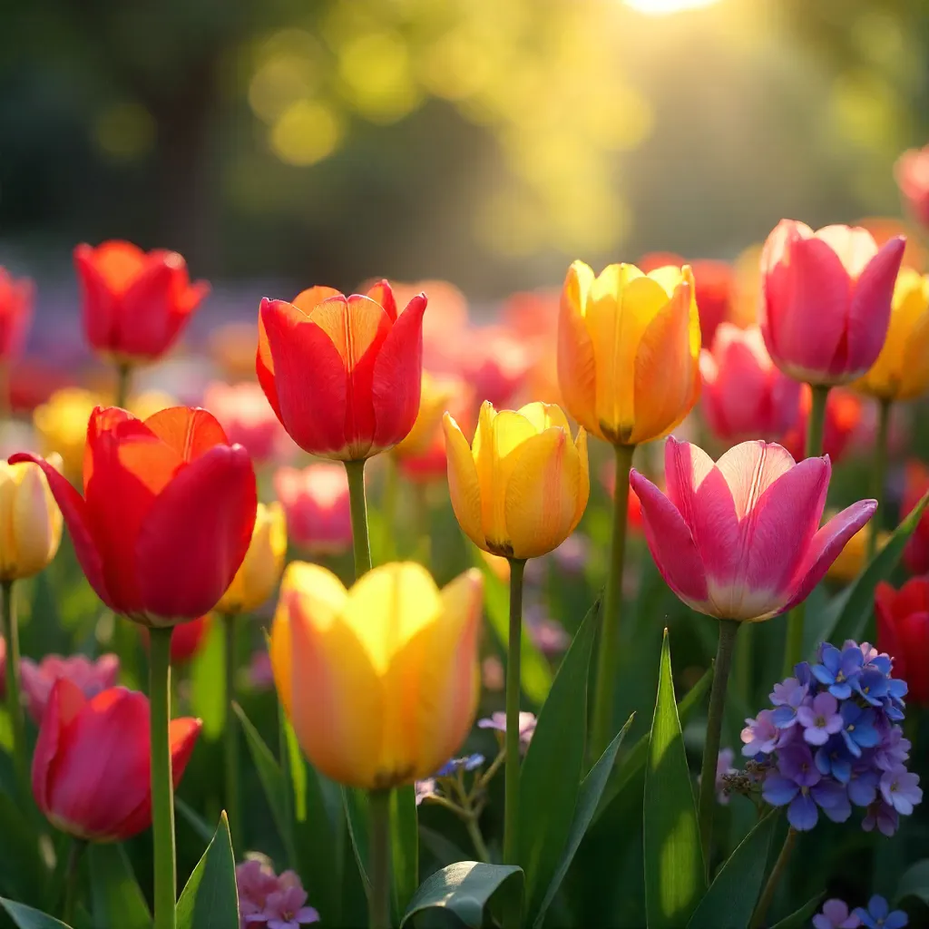 Vibrant Spring Bloom Symphony