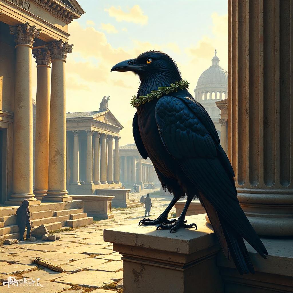 Raven Concept Art in Ancient Rome