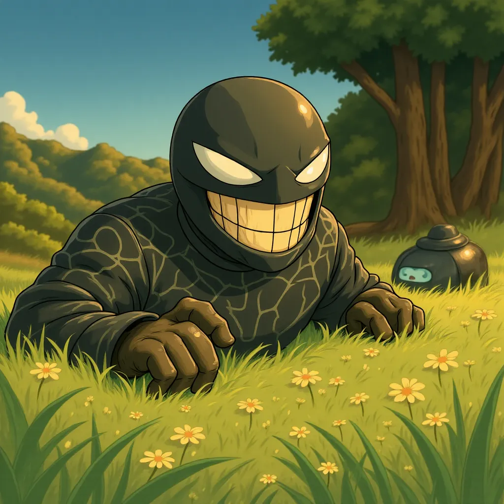 Tom Hardy in Venom: The Last Dance (2024) - Ghibli style