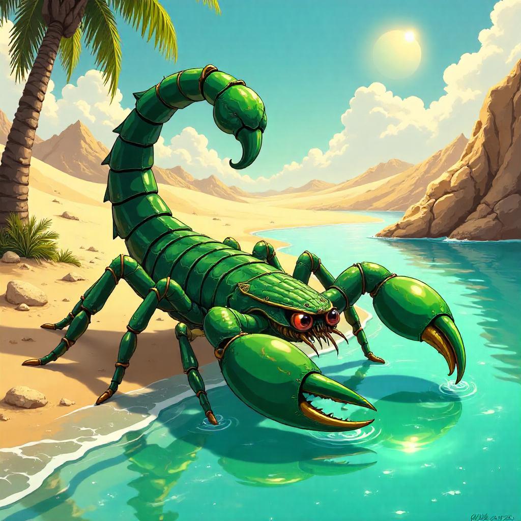 Oasis Guardian: Anime Scorpion