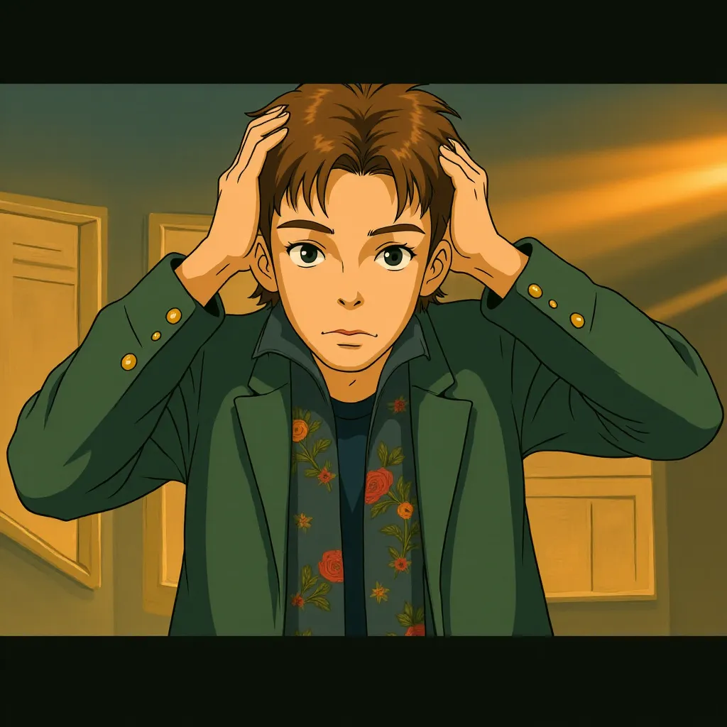John Cusack in 1408 (2007) - Anime style