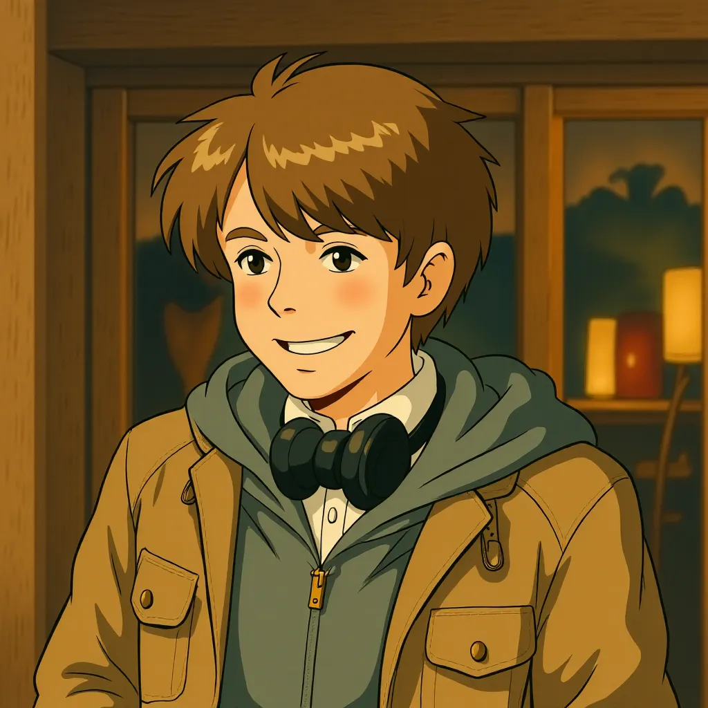 Tom Hooper in Les Misérables (2012) - Anime style