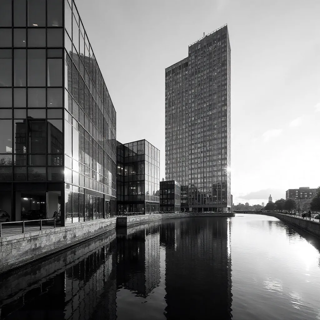 Monochrome Malmö: Sleek Glass Architecture