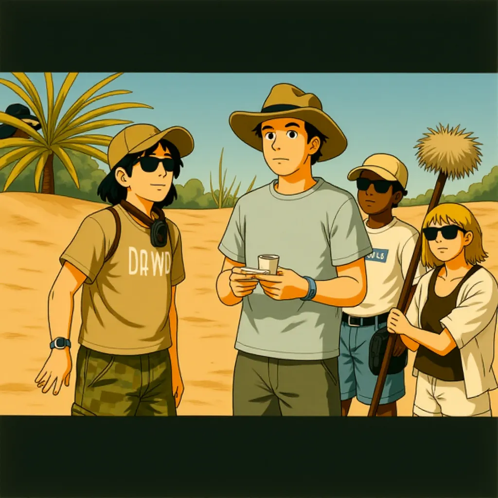 Russell Mulcahy in Resident Evil: Extinction (2007) - Anime style
