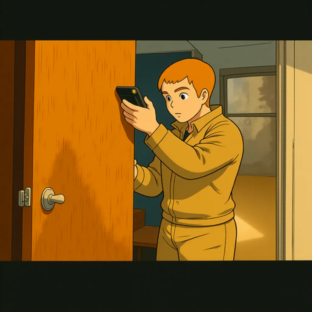Simon Pegg in Mission: Impossible - Ghost Protocol (2011) - Anime style