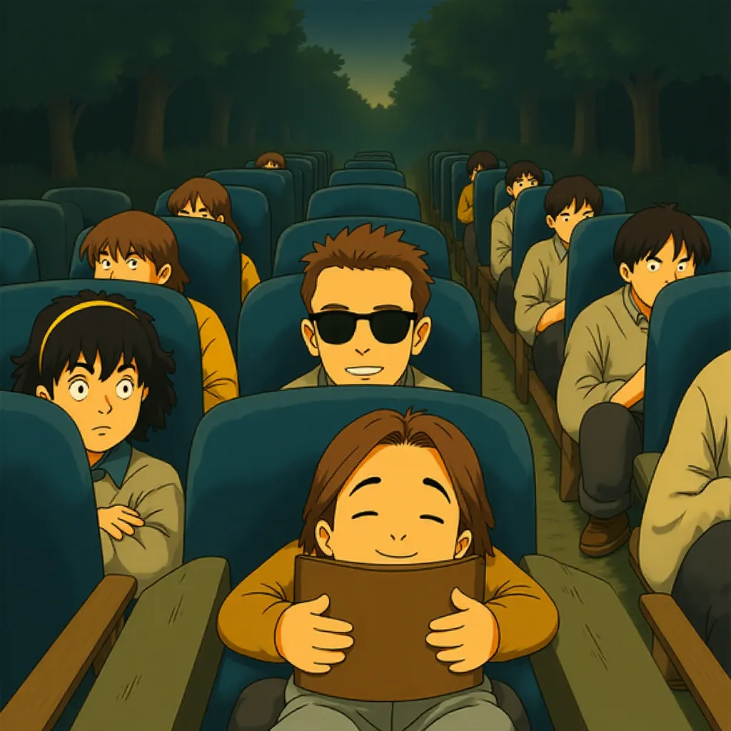 Michael Fassbender in The Killer (2023) - Anime style