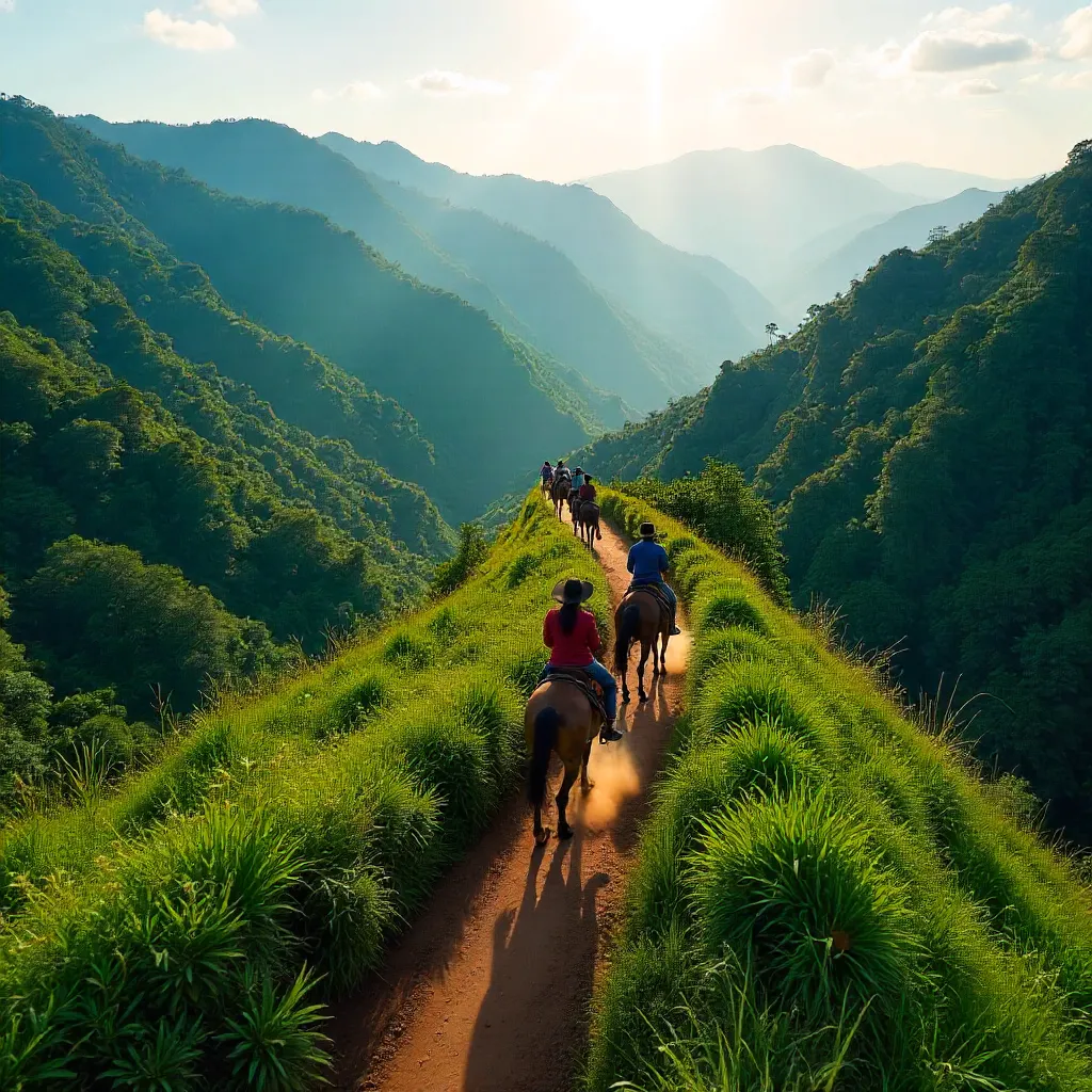 Aerial Riders Over Northern Mindanao Highlands