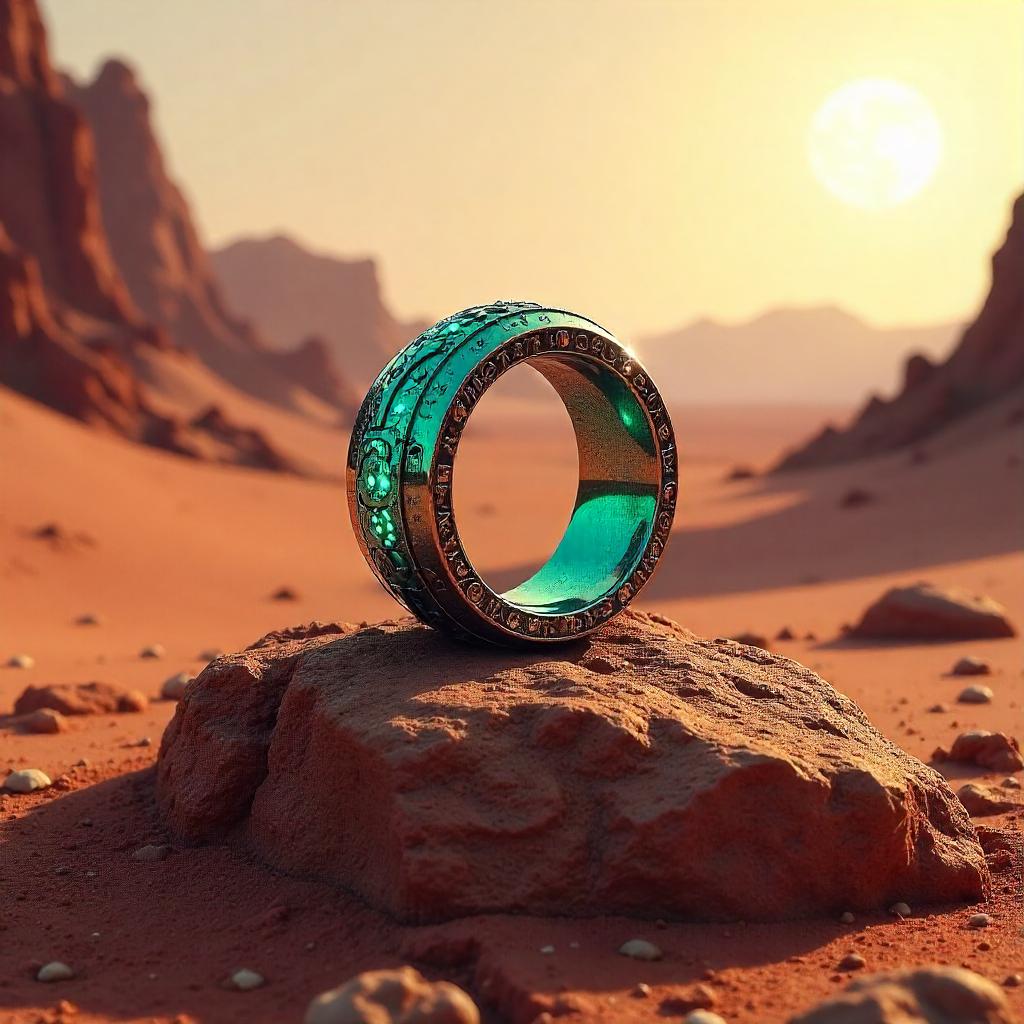 Enchanted Ring on Mars — Concept Art