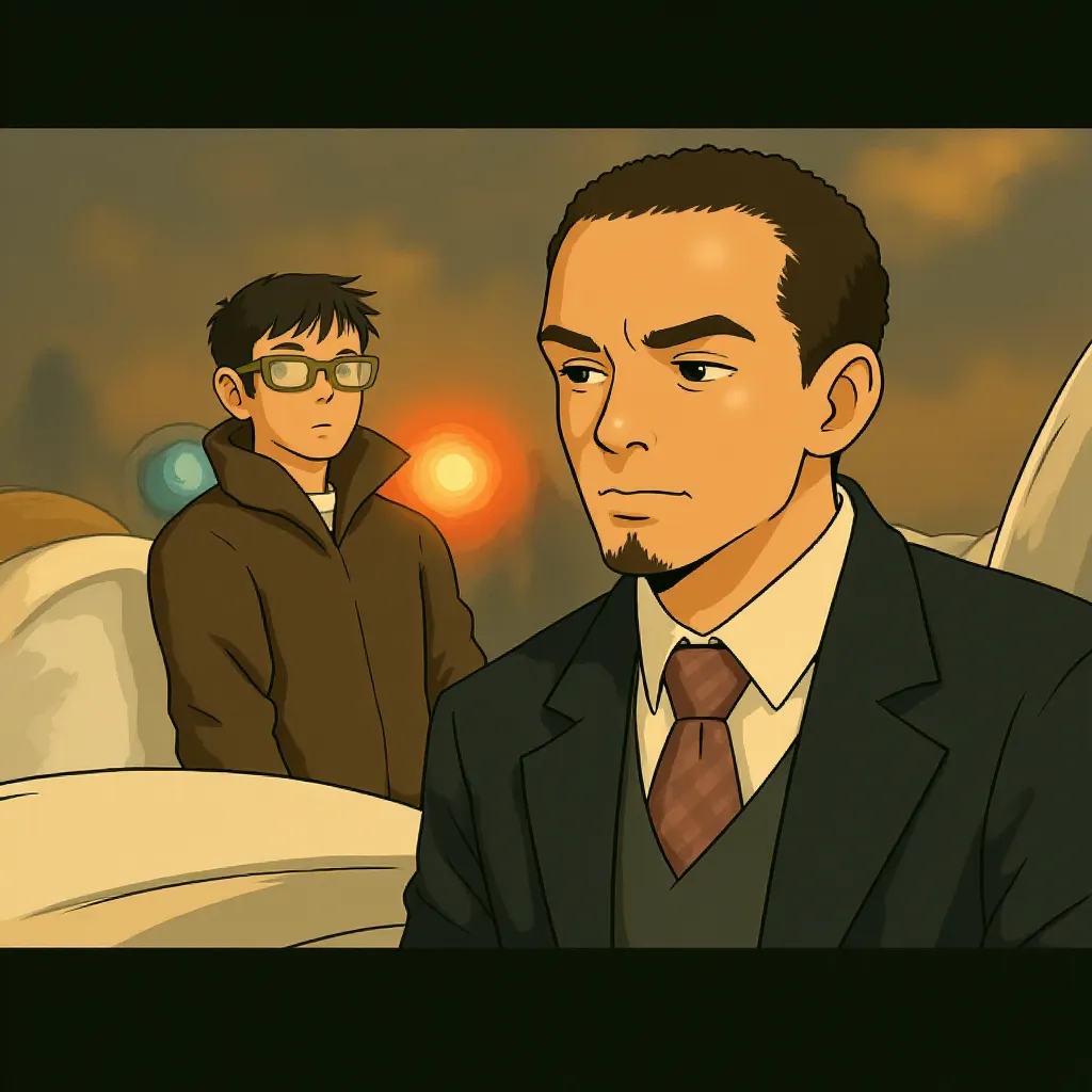 Jamie Foxx in Law Abiding Citizen (2009) - Anime style