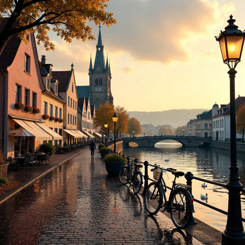 Maastricht by the Meuse: Historic Dutch Cityscape