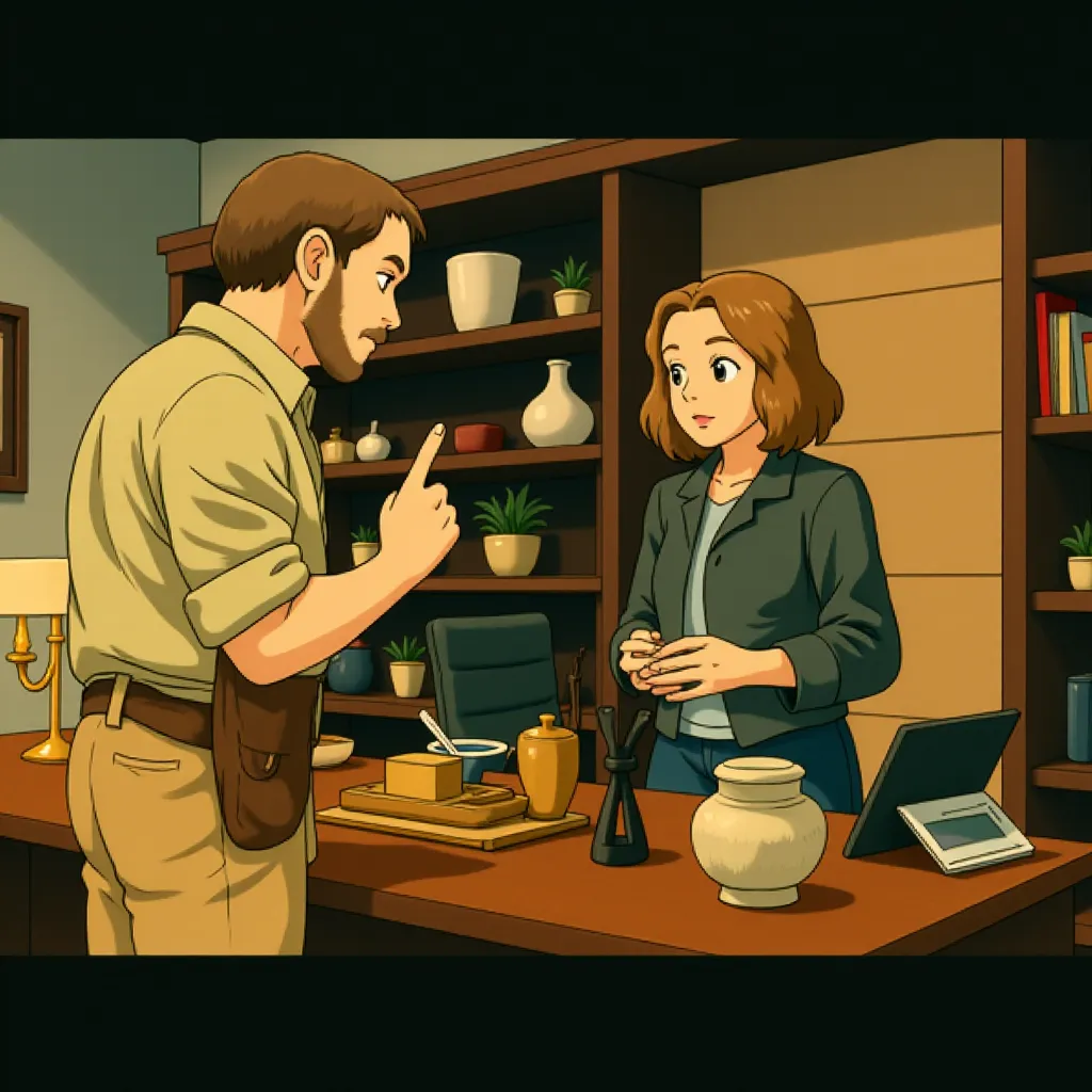 Sigourney Weaver and Hugh Jackman in Chappie (2015) - Anime style
