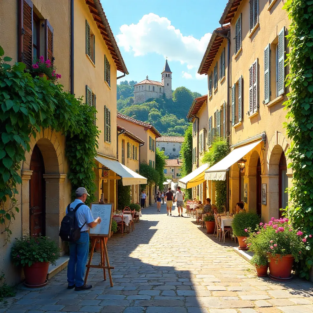 Vence's Historic Streets: A Provençal Mosaic
