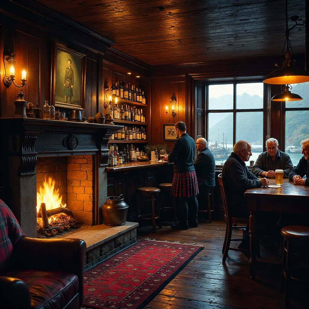 The Plough Inn, Fortrose: Quaint Scottish Pub