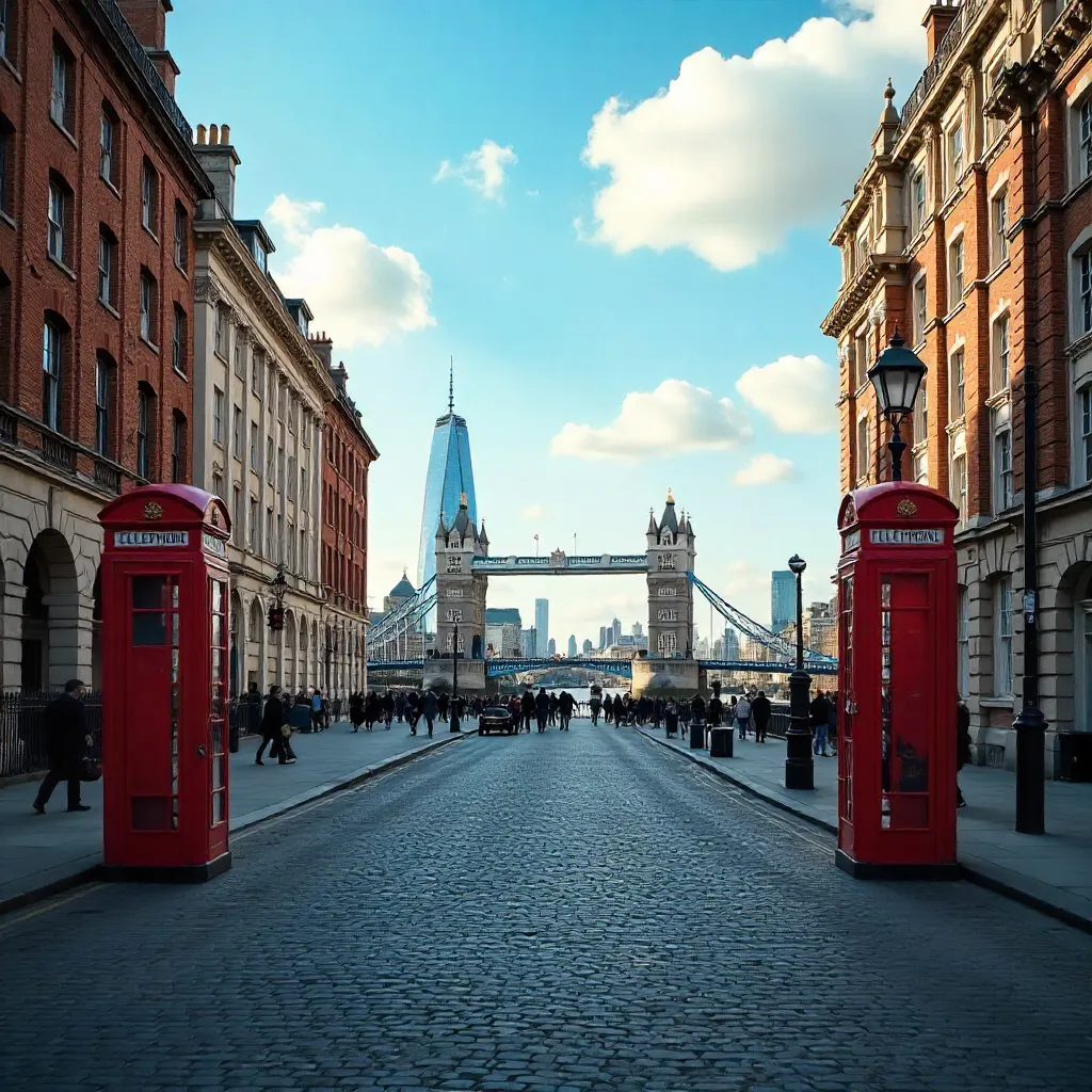 London Stock Photo: Classic Meets Modern Cityscape