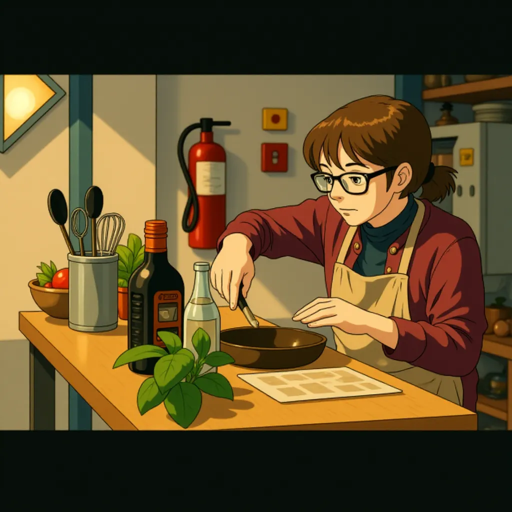 Talia Shire in Nonnas (2025) - Ghibli style