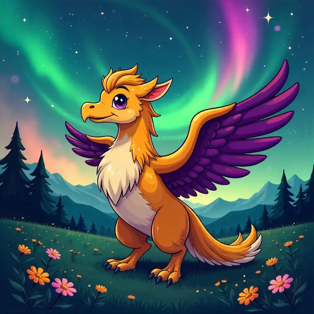 Aurora Griffon in Twilight Fields