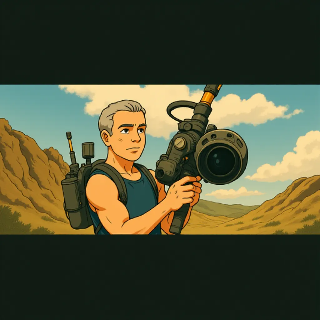 Nathan Jones in Mad Max: Fury Road (2015) - Anime style