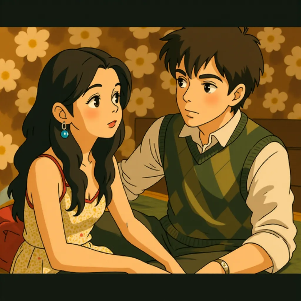 Josh Hartnett and Lucy Liu in Lucky Number Slevin (2006) - Anime style