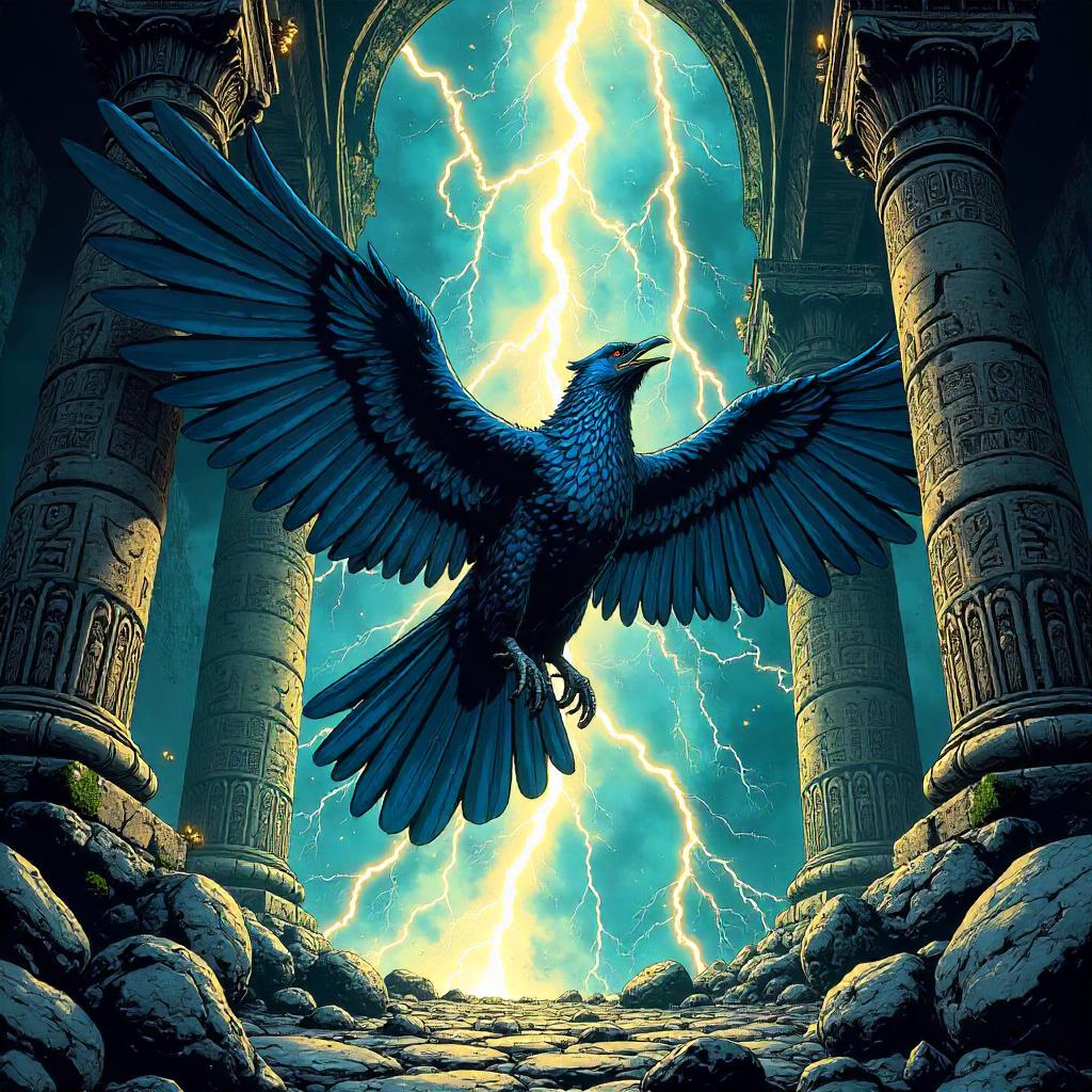 Thunderbird in the Catacombs: Comic Book Showdown