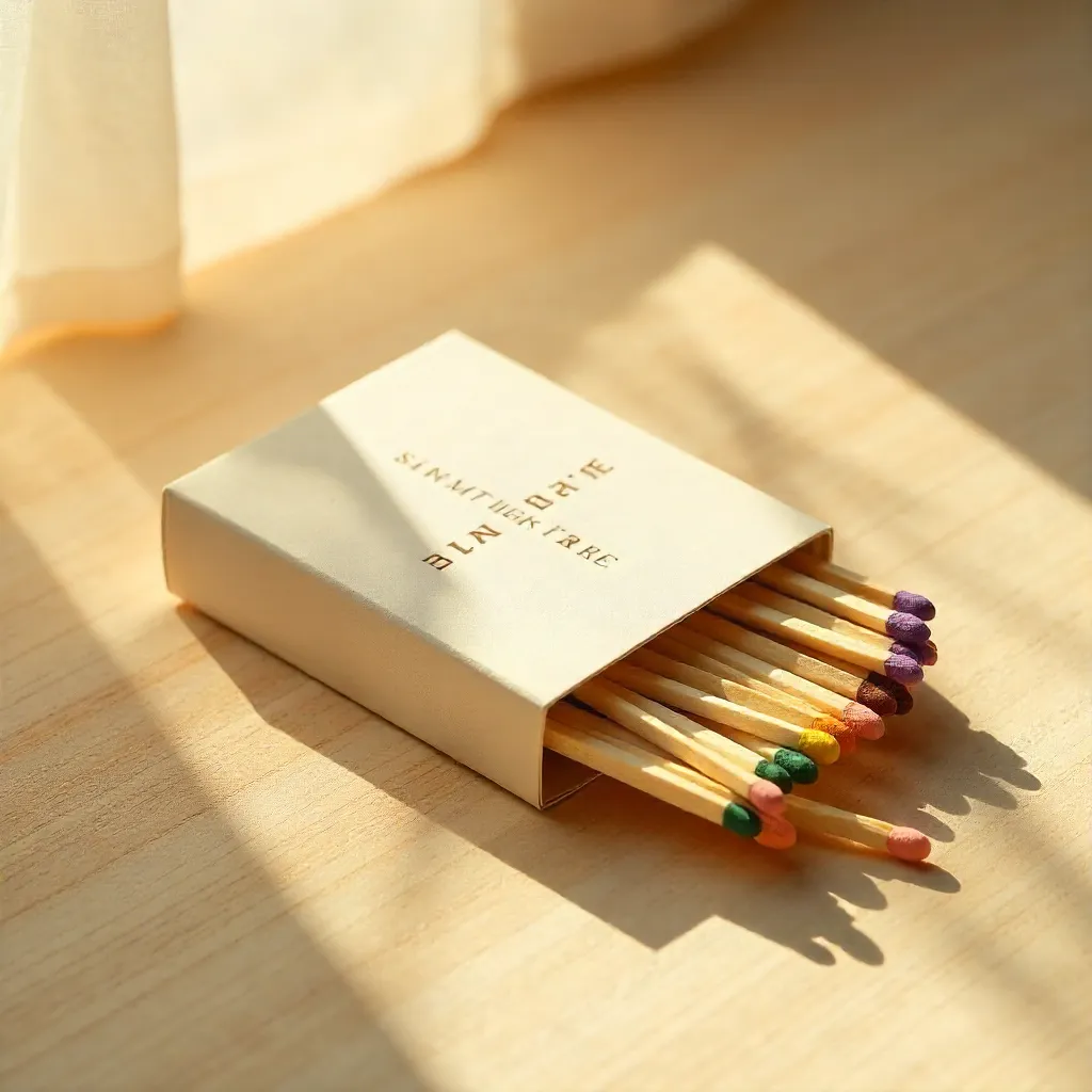 Sunlit Boheme Minimalist Matchbox Design