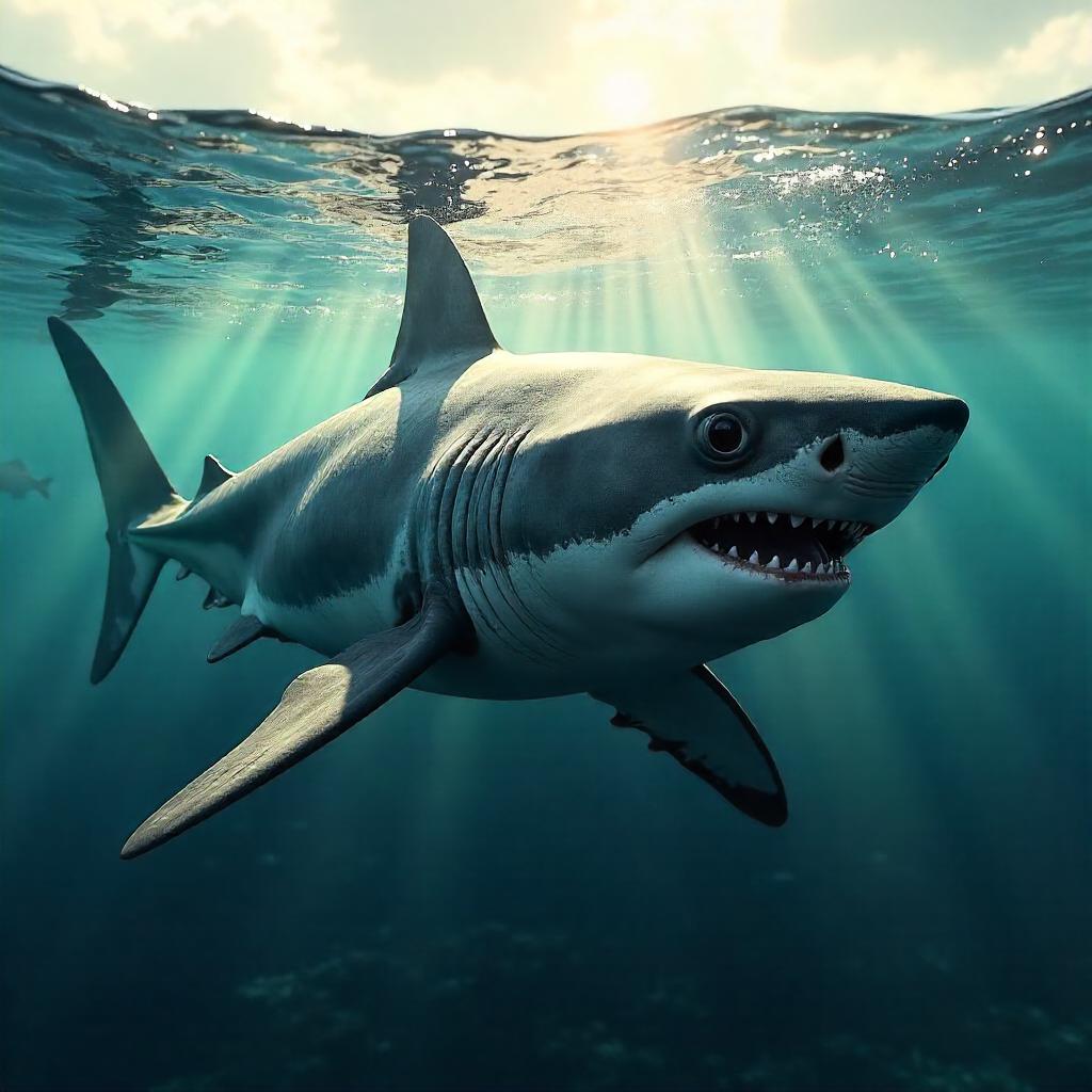 Photoreal Shark Concept Art Captured as a Photo