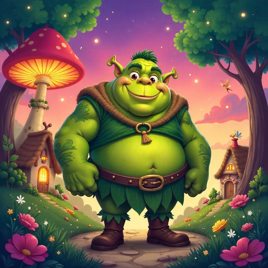 Ogre in a Sparkling Fairy Wonderland